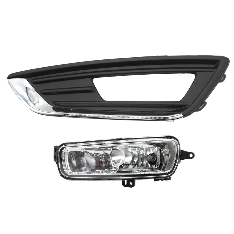 DURAFORCE Left & Right Bumper Fog Lights Driving Lamps for 2015-2018 Ford Focus