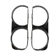 DURAFORCE Front Headlight Bezel Trim Set LH & RH for 2015-2021 Dodge Challenger