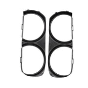 DURAFORCE Front Headlight Bezel Trim Set LH & RH for 2015-2021 Dodge Challenger