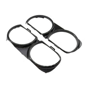DURAFORCE Front Headlight Bezel Trim Set LH & RH for 2015-2021 Dodge Challenger