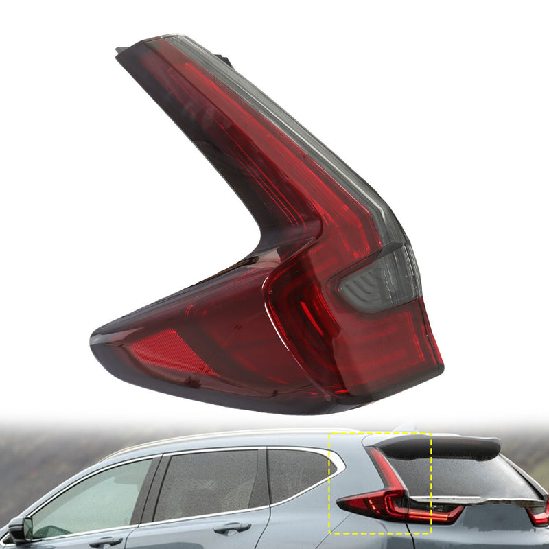 DURAFORCE LH Driver Side LED Tail Light Rear Lamp for 20-22 Honda CR-V CRV Assembly