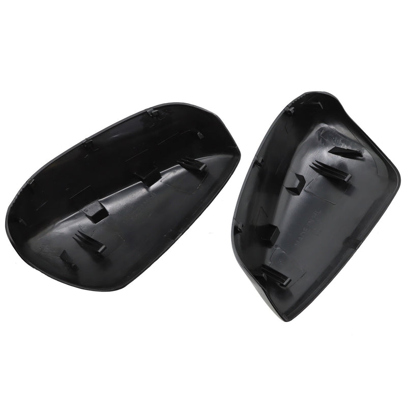 DURAFORCE Gloss Black Left Rearview Mirror Cover Cap for Honda Accord 2008-2013