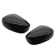 DURAFORCE Gloss Black Left Rearview Mirror Cover Cap for Honda Accord 2008-2013