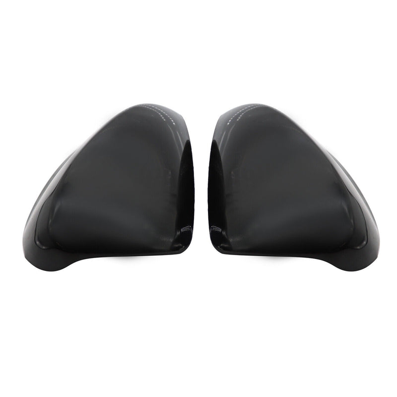 DURAFORCE Gloss Black Left Rearview Mirror Cover Cap for Honda Accord 2008-2013