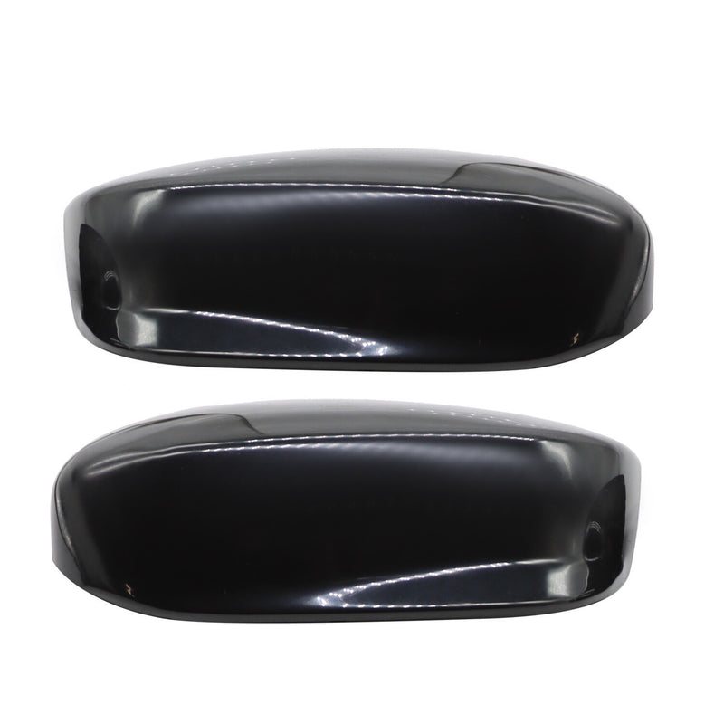DURAFORCE Gloss Black Left Rearview Mirror Cover Cap for Honda Accord 2008-2013