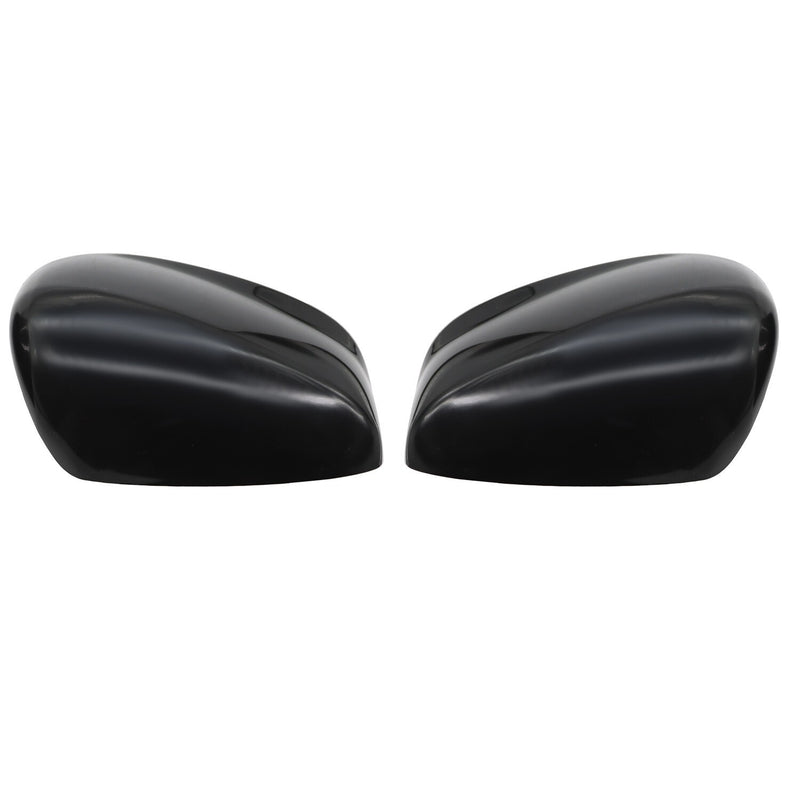 DURAFORCE Gloss Black Left Rearview Mirror Cover Cap for Honda Accord 2008-2013