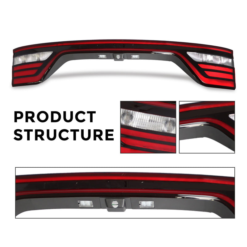 DURAFORCE Liftgate Taillight Lamps w/ Camera Hole for 2014-2022 Dodge Durango 68453659AA