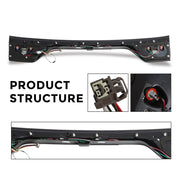 DURAFORCE Liftgate Taillight Lamps w/ Camera Hole for 2014-2022 Dodge Durango 68453659AA