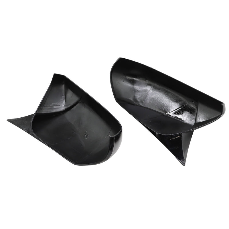 DURAFORCE M Style Gloss Black Side Mirror Cover for Toyota Camry 2018-2023 Replacement