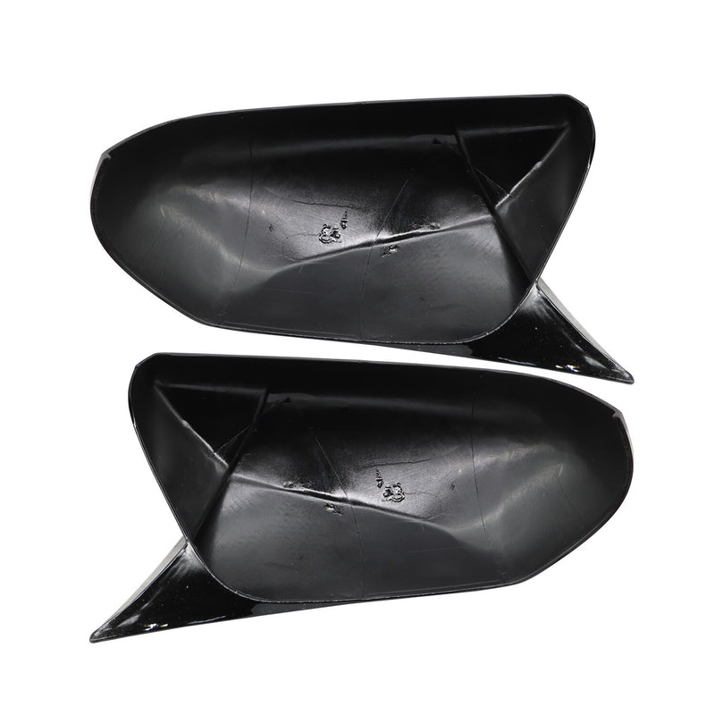 DURAFORCE M Style Gloss Black Side Mirror Cover for Toyota Camry 2018-2023 Replacement