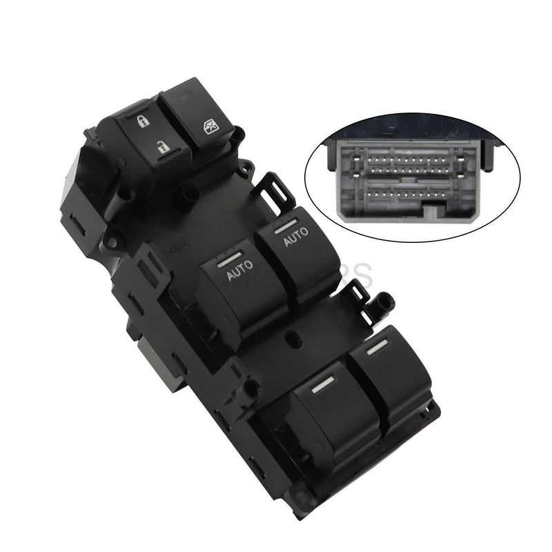 DURAFORCE Master Power Window Switch Front Left Driver Side 2008-2012 Honda Accord