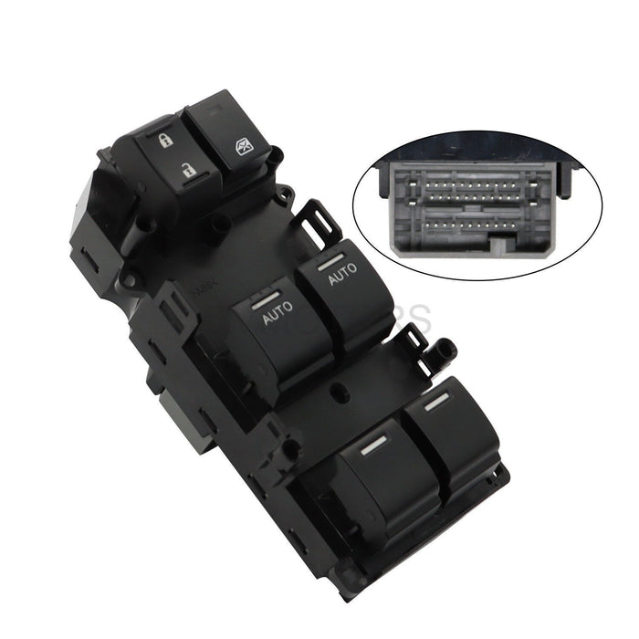 DURAFORCE Master Power Window Switch Front Left Driver Side 2008-2012 Honda Accord