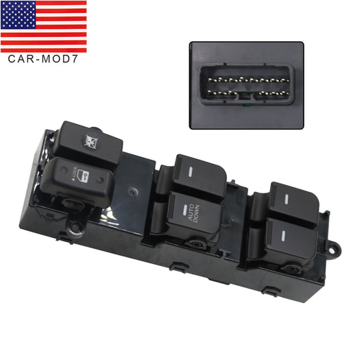 DURAFORCE Master Power Window Switch Left Driver Side 2011-2013 Kia Soul 935702K010