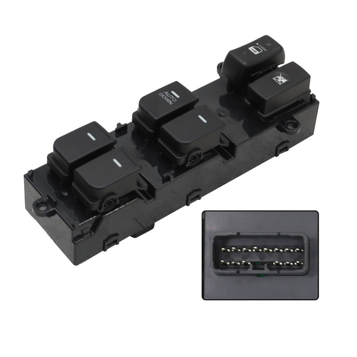 DURAFORCE Master Power Window Switch Left Driver Side 2011-2013 Kia Soul 935702K010
