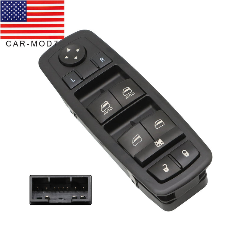 DURAFORCE Master Window Power Control Switch 2015-19 Dodge Charger Chrysler 300 Sedan