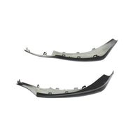 DURAFORCE Matte Black Front Lower Trim Molding Set 3pcs for Toyota Camry SE XSE 2021-23