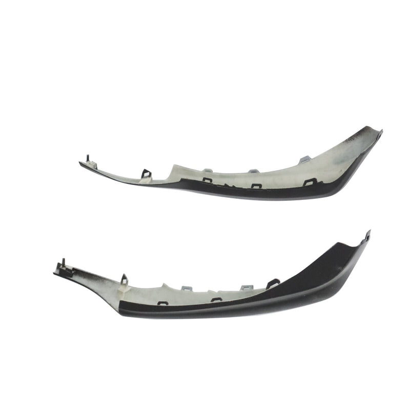 DURAFORCE Matte Black Front Lower Trim Molding Set 3pcs for Toyota Camry SE XSE 2021-23
