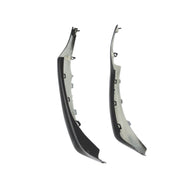 DURAFORCE Matte Black Front Lower Trim Molding Set 3pcs for Toyota Camry SE XSE 2021-23