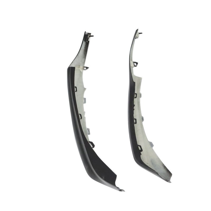 DURAFORCE Matte Black Front Lower Trim Molding Set 3pcs for Toyota Camry SE XSE 2021-23