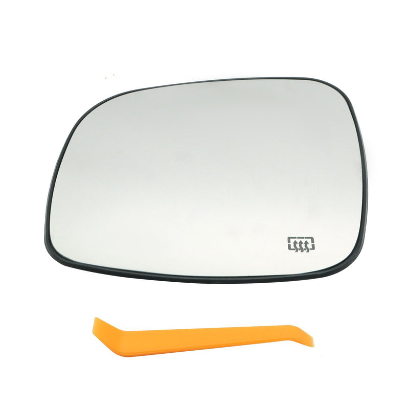 DURAFORCE Heated Left Mirror Glass for Dodge Grand Caravan Chrysler Town & Country 2008-16