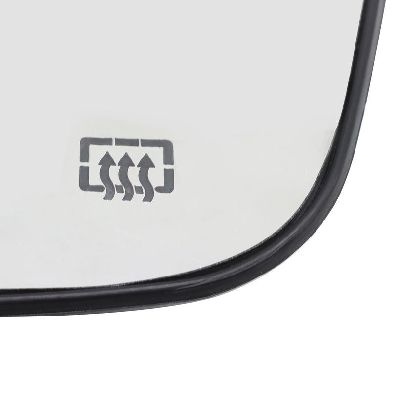 DURAFORCE Heated Left Mirror Glass for Dodge Grand Caravan Chrysler Town & Country 2008-16