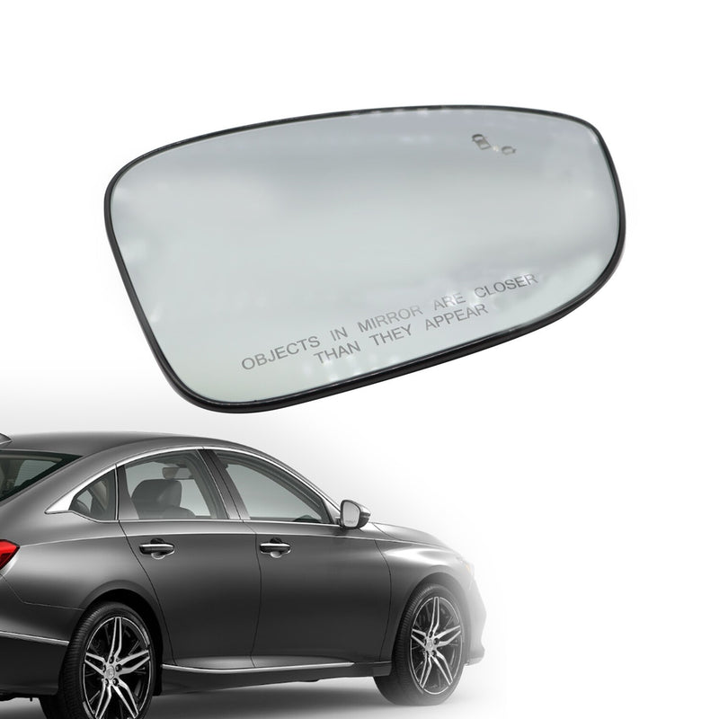 DURAFORCE Heated Blind Spot Mirror Glass Passenger Right Side 2018-2022 Honda Accord