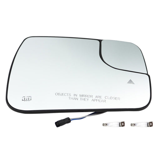 DURAFORCE Passenger Side Mirror Glass for 2020-2024 Dodge Ram 1500 68402128AA