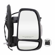 DURAFORCE Passenger Side Mirror Manual Folding for 2014-2021 Ram ProMaster 1500-3500