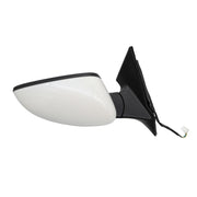 DURAFORCE Right Side White Power Manual Fold Mirror 3Pin for 2018-2020 2022 Honda Accord