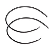 DURAFORCE 2003-2008 Toyota Corolla Left & Right Black Molding Roof Trim Kit 2Pcs LH RH