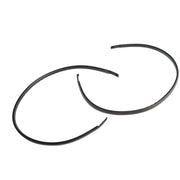 DURAFORCE 2003-2008 Toyota Corolla Left & Right Black Molding Roof Trim Kit 2Pcs LH RH