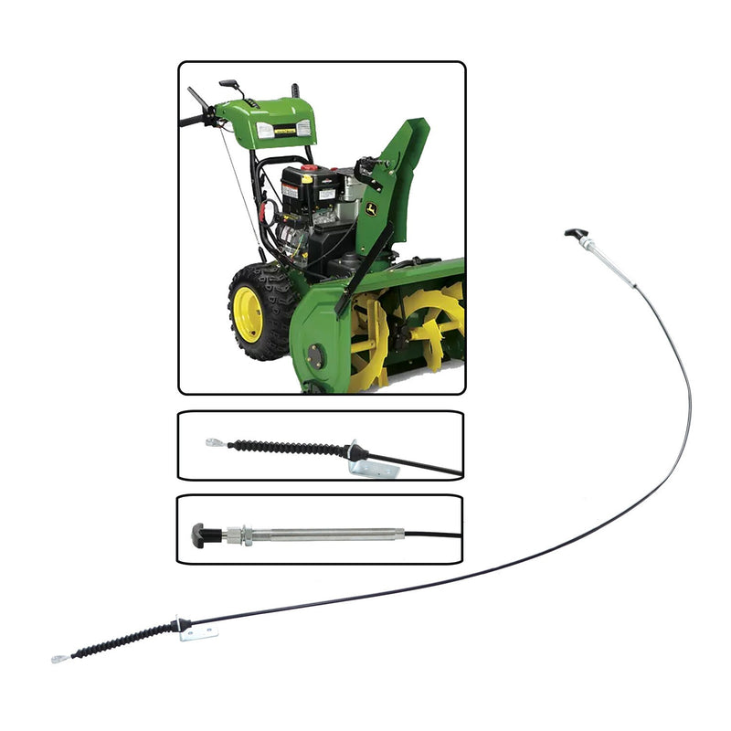 DURAFORCE New AM134404 Chute Deflector Cable for John Deere Snow Blower Replacement