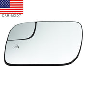 DURAFORCE BB5Z17K707M Left Heated Wing Mirror Glass for Ford Explorer 2011-2019