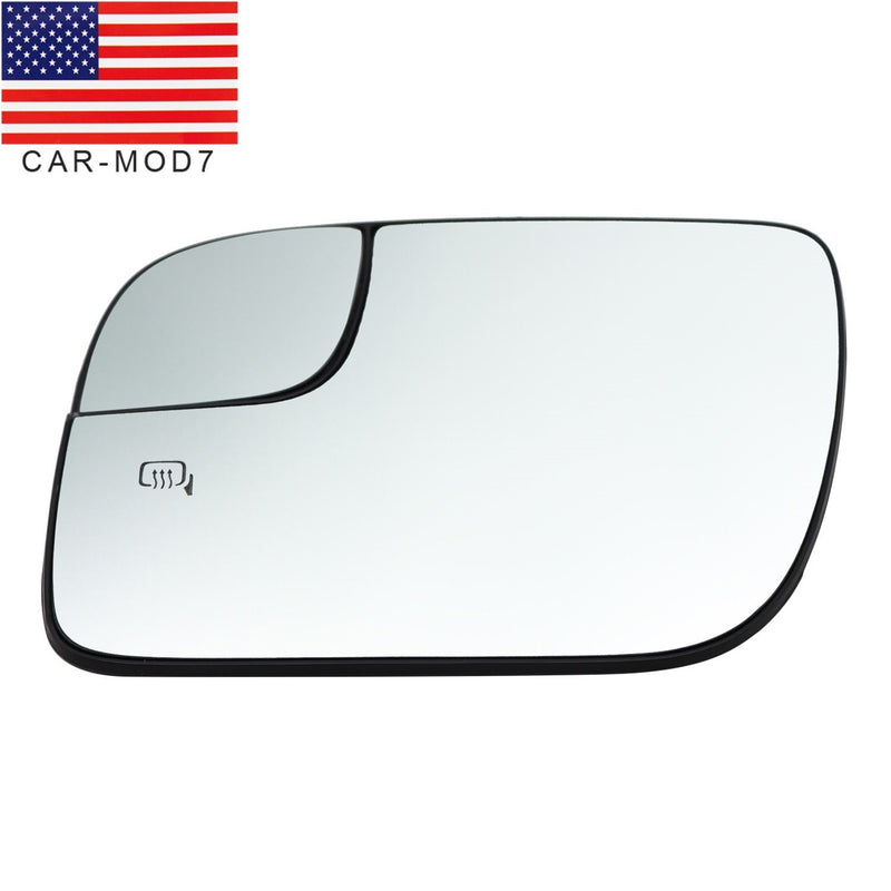 DURAFORCE BB5Z17K707M Left Heated Wing Mirror Glass for Ford Explorer 2011-2019