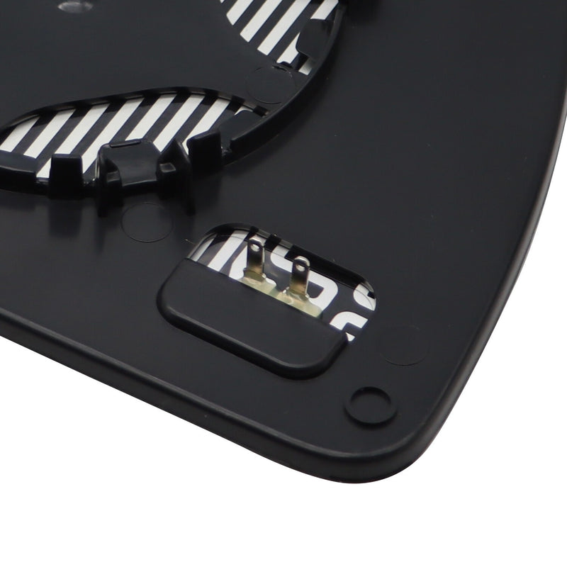 DURAFORCE BB5Z17K707M Left Heated Wing Mirror Glass for Ford Explorer 2011-2019