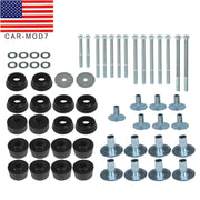 DURAFORCE Body Mount Bushing Kit KF04060BK for 2008-2016 Ford F-250 2WD 4WD Super Duty