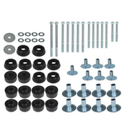 DURAFORCE Body Mount Bushing Kit KF04060BK for 2008-2016 Ford F-250 2WD 4WD Super Duty