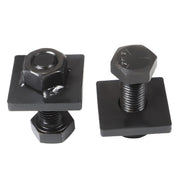DURAFORCE New 8x6.5 Lug Bolt-On Wheels for Shipping Container Hub & Spindle Kit 8000LB
