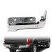 DURAFORCE NEW Chrome Rear Right Bumper Face Bar for 2017-2022 Ford F250 F350 w/Park