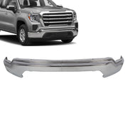 DURAFORCE Chrome Steel Front Bumper Face Bar for 2019-2021 GMC Sierra 1500 Pickup