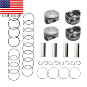 DURAFORCE New Engine Piston & Rings Kit for 11-19 Kia Sorento Optima Hyundai 2.4L