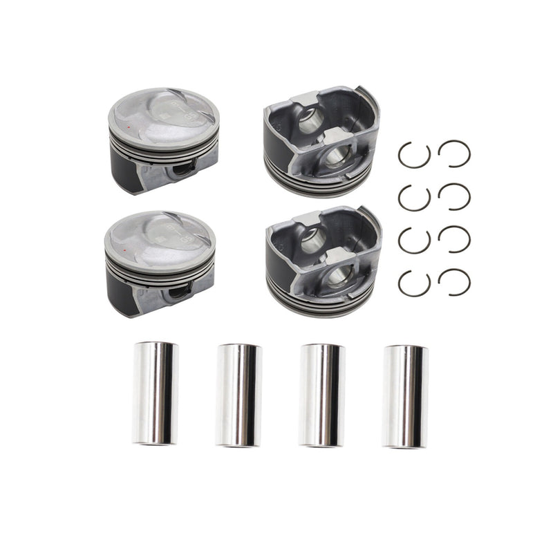 DURAFORCE New Engine Piston & Rings Kit for 11-19 Kia Sorento Optima Hyundai 2.4L