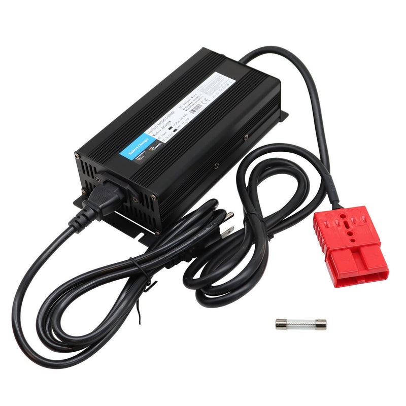 DURAFORCE 24V Floor Scrubber Battery Charger with SB120 120A Red Connector Pallet Jack