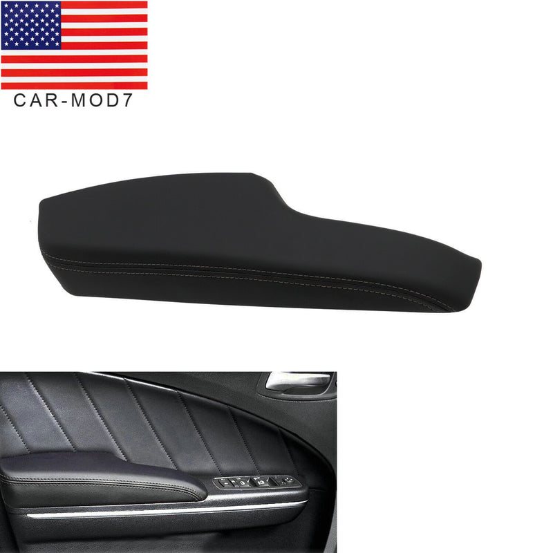 DURAFORCE NEW Left Driver Door Armrest Cover Trim for 11-23 Chrysler 300 Dodge Charger
