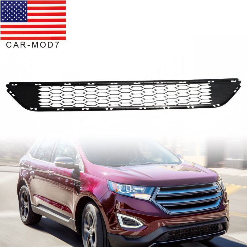 DURAFORCE Front Bumper Lower Grille for Ford Edge 2015-2018 FT4Z-17K945-AA Black