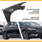 DURAFORCE Front Passenger Right Fender for Ford Fusion 2017-2023 FO1241305C New