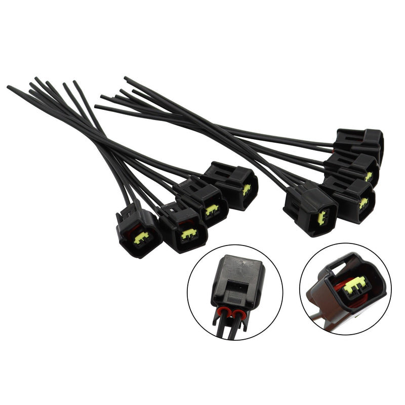 DURAFORCE 8pcs Ignition Coil Connector Plug for Ford Expedition F-150 F-250 4.6L 5.4L