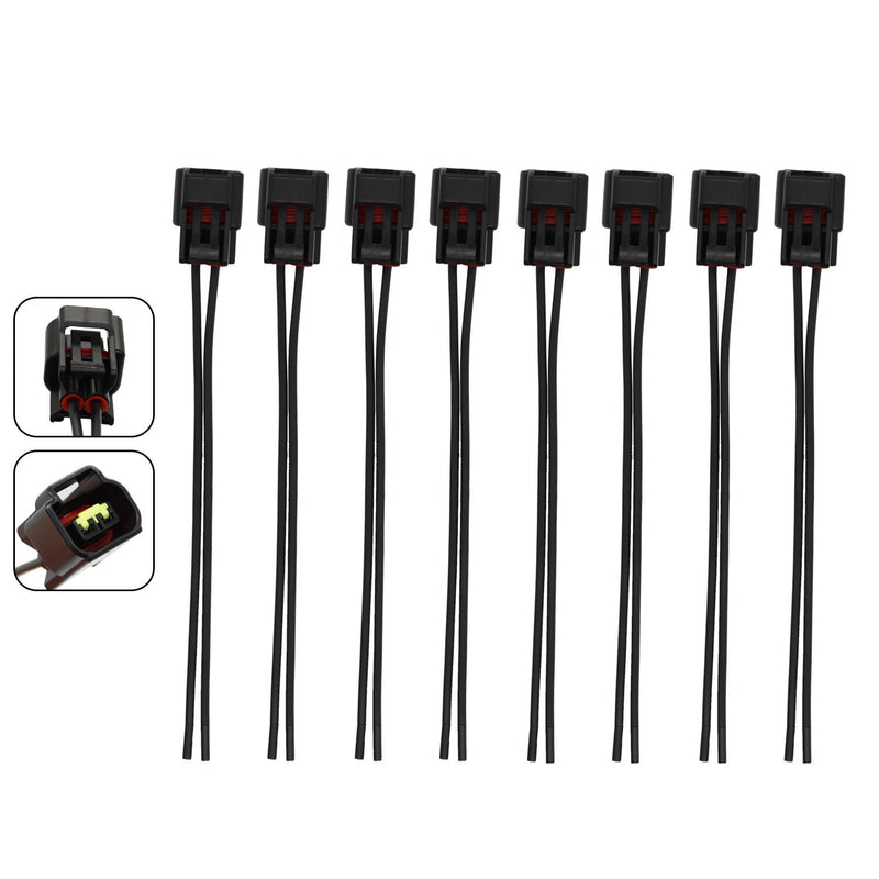 DURAFORCE 8pcs Ignition Coil Connector Plug for Ford Expedition F-150 F-250 4.6L 5.4L