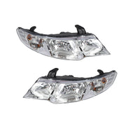DURAFORCE Pair LED Headlights Clear Lens LH+RH for 2010-2013 Kia Forte Koup