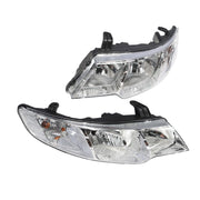 DURAFORCE Pair LED Headlights Clear Lens LH+RH for 2010-2013 Kia Forte Koup